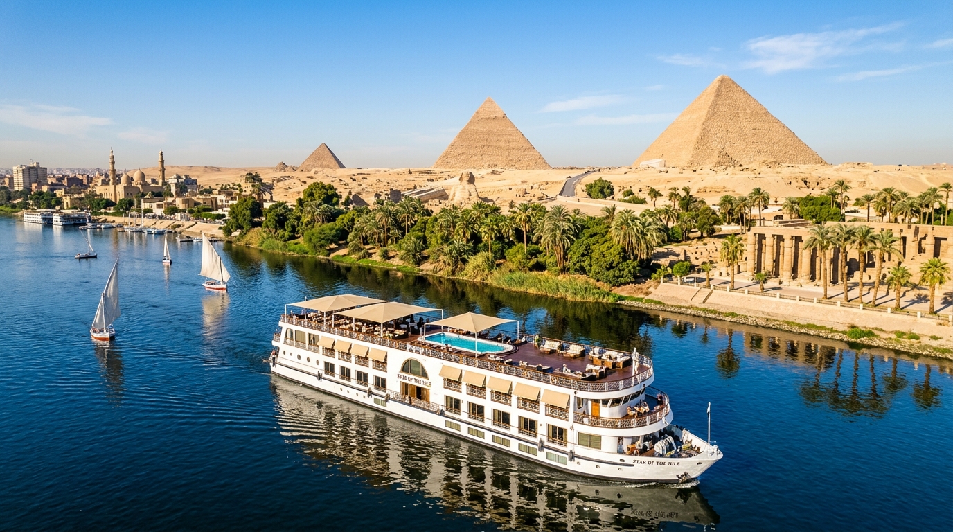 Cairo and Nile Cruise Luxury Journey