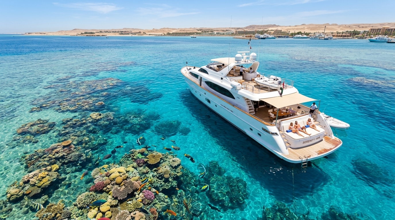 Hurghada Red Sea turquoise reef
